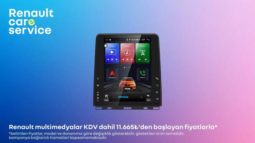 30 HAZİRAN 2025’E KADAR RENAULT MULTIMEDYALARDA KAMPANYA