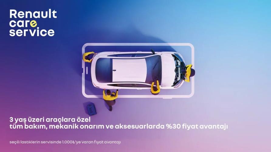 TÜM BAKIM, MEKANİK ONARIM VE AKSESUARLARDA %30 FİYAT AVANTAJI